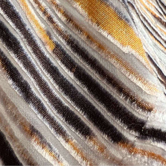 & Other Stories Strappy Cowl-Neck Midi Dress Sz 12 Y2K Long Summer Dress Brown - Picture 9 of 13